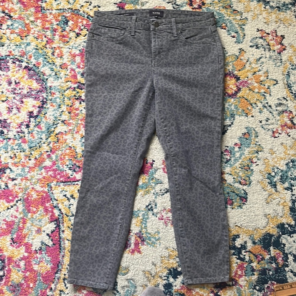 NYDJ Cheetah print jeans